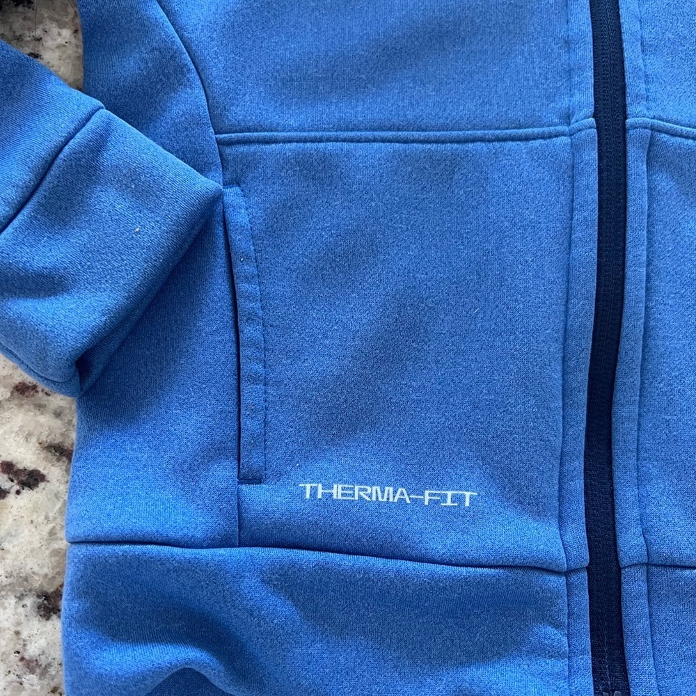 Nike Kids Blue Hoodie - Picture 4 of 6